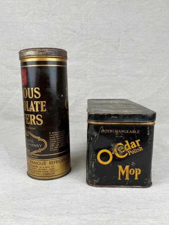 Four Advertising Tins - 13