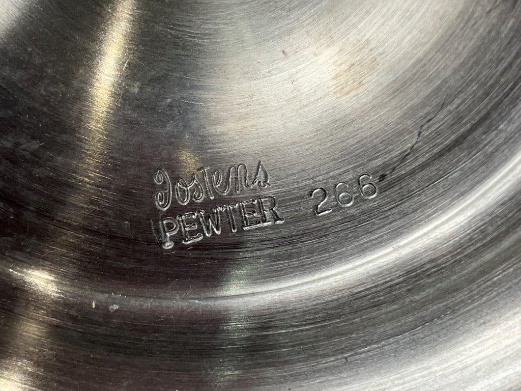 Pair of Pewter Candlesticks - 6