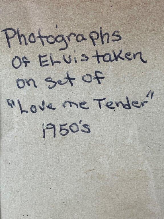 Original 1950s Photographs of Elvis Presley on the Set of Love Me Tender - 2