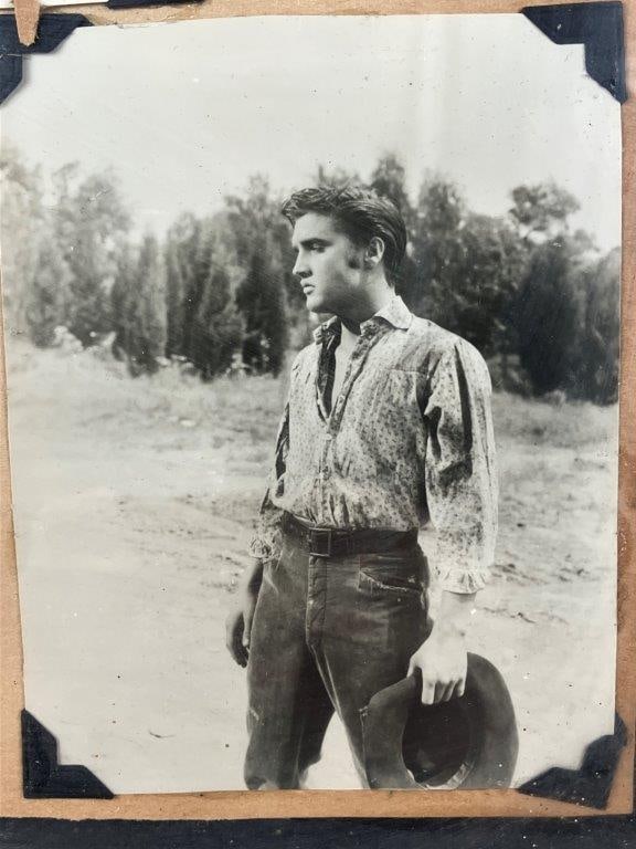Original 1950s Photographs of Elvis Presley on the Set of Love Me Tender - 7
