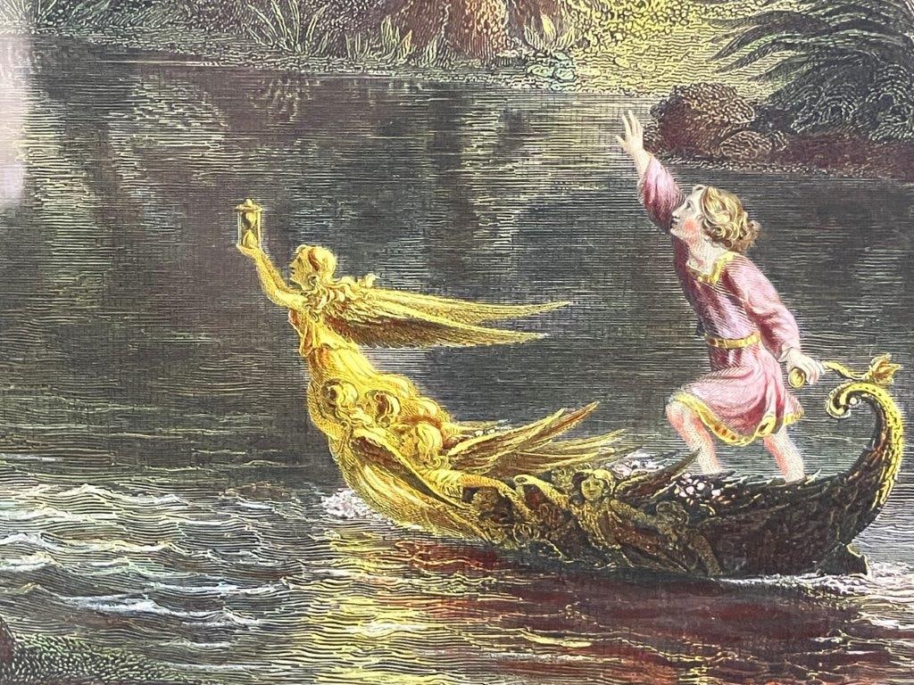 19th Century Color Engraving after Thomas Cole, The Voyage of Life: Youth - 3