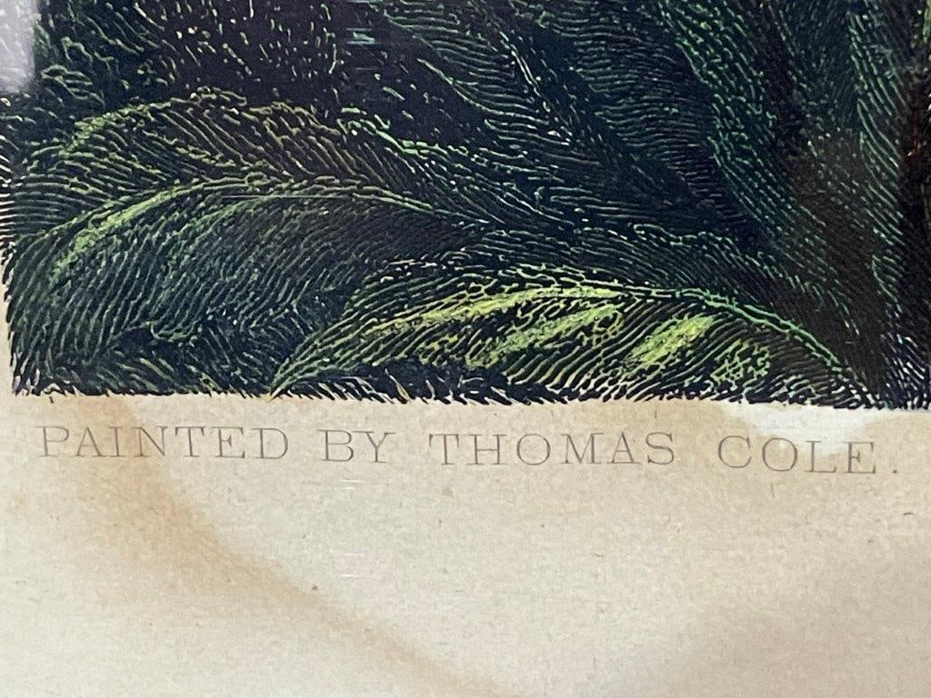 19th Century Color Engraving after Thomas Cole, The Voyage of Life: Youth - 5