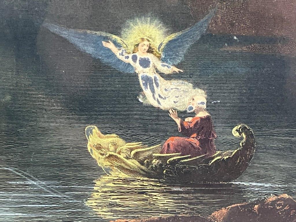 19th Century Color Engraving after Thomas Cole, The Voyage of Life: Old Age - 2