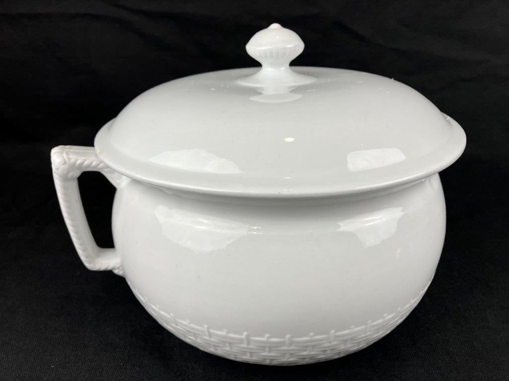 Ironstone Covered Pot by Anthony, Shaw, & Sons (1 of 15)