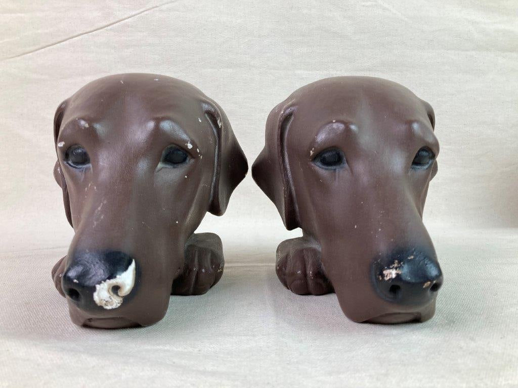 Gargoyle Studios Chocolate Labrador Bookends - 2