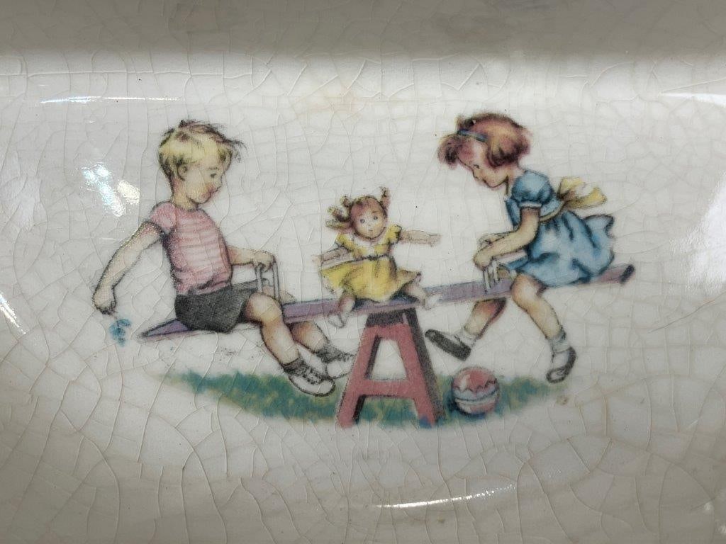 Vintage Porcelain Child's Hot Water Warmer - 2