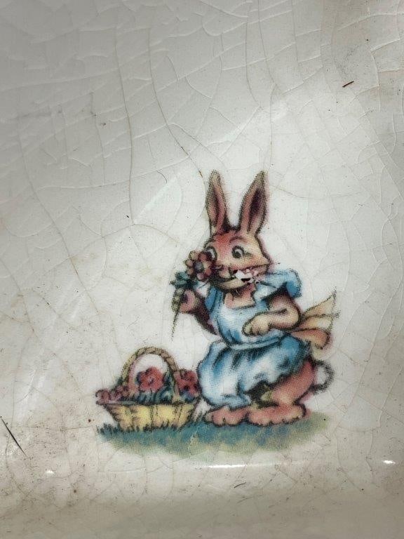 Vintage Porcelain Child's Hot Water Warmer - 3