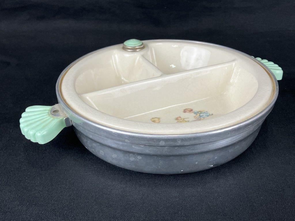 Vintage Porcelain Child's Hot Water Warmer - 5