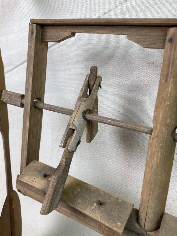 Folk Art Fishing Whirligig - 3