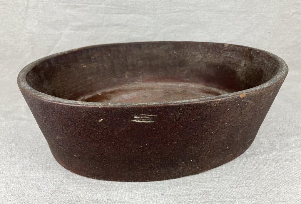 United Indurated Fiber Co. Large Wooden Bowl (1 of 11)