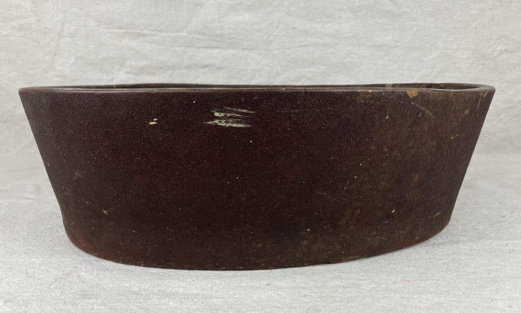 United Indurated Fiber Co. Large Wooden Bowl - 2