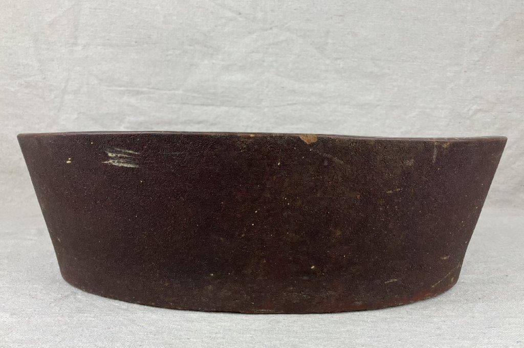 United Indurated Fiber Co. Large Wooden Bowl - 4