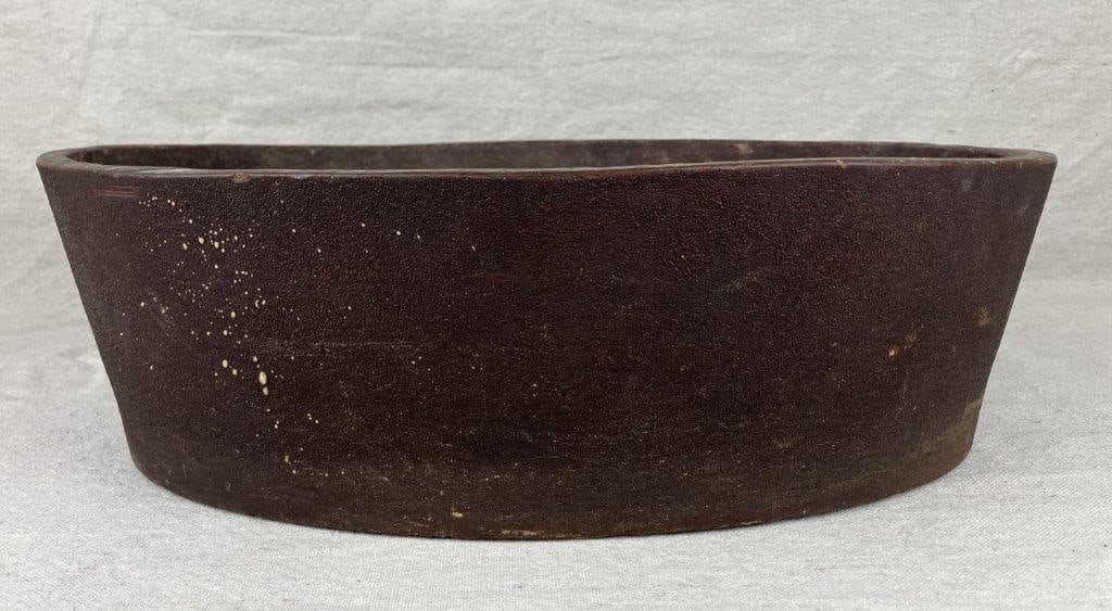 United Indurated Fiber Co. Large Wooden Bowl - 8