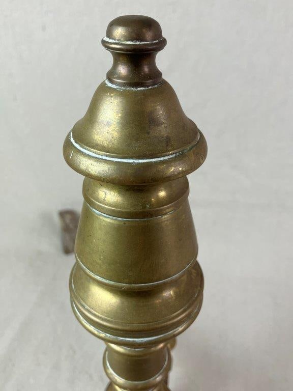 Brass Andirons - 4