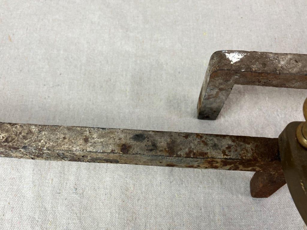 Brass Andirons - 6