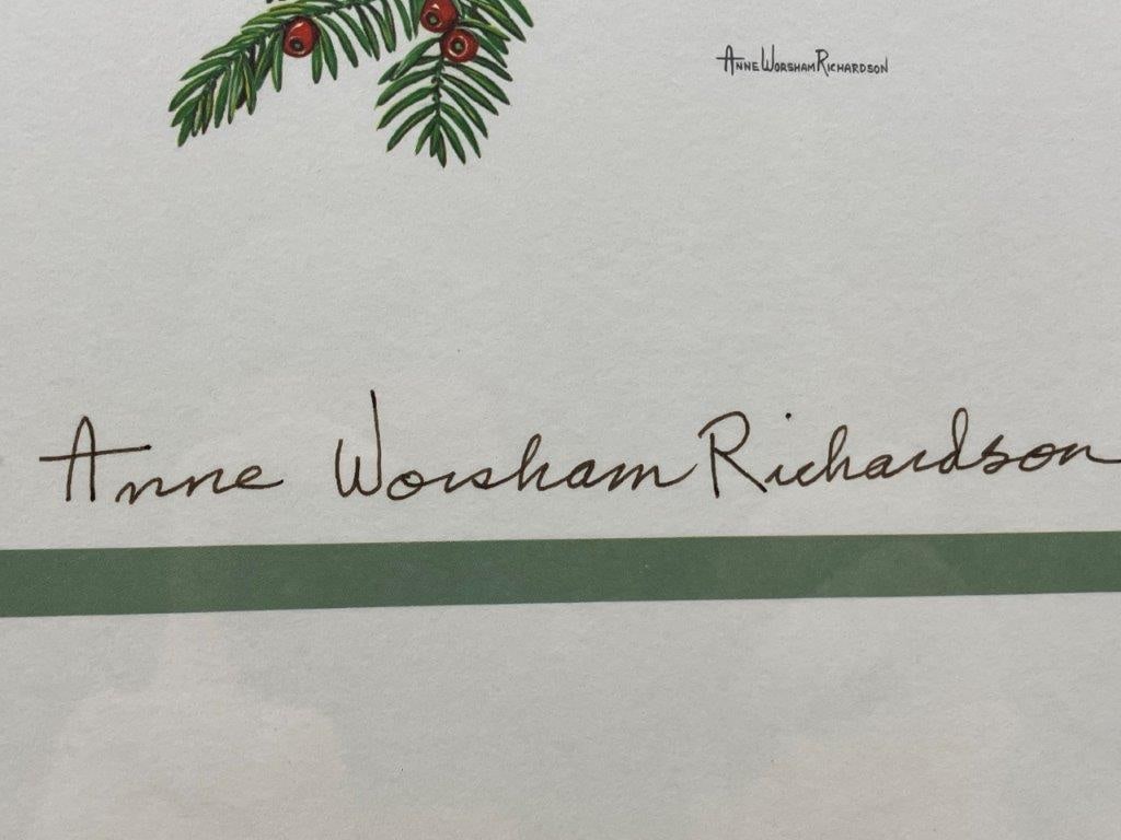 Anne Worsham Richardson Print, Carolina Chickadee - 4