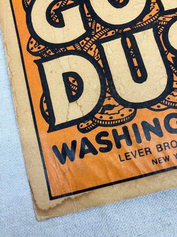 Vintage Gold Dust Washing Powder Advertisement - 2