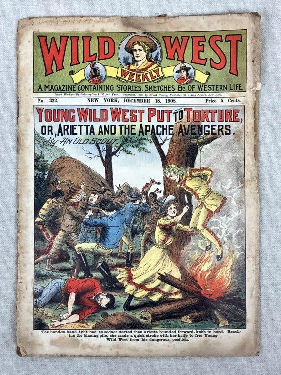 Three Antique Issues of Wild West Weekly - 5