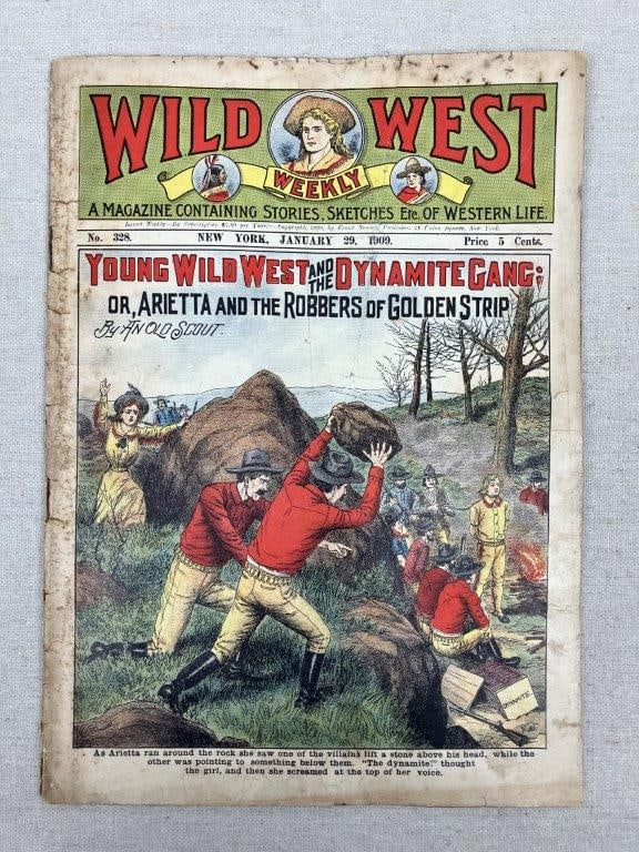 Three Antique Issues of Wild West Weekly - 8
