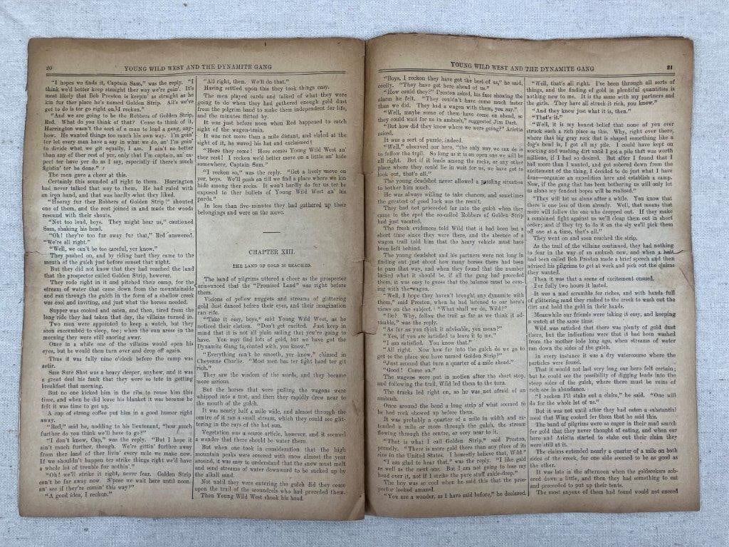 Three Antique Issues of Wild West Weekly - 9