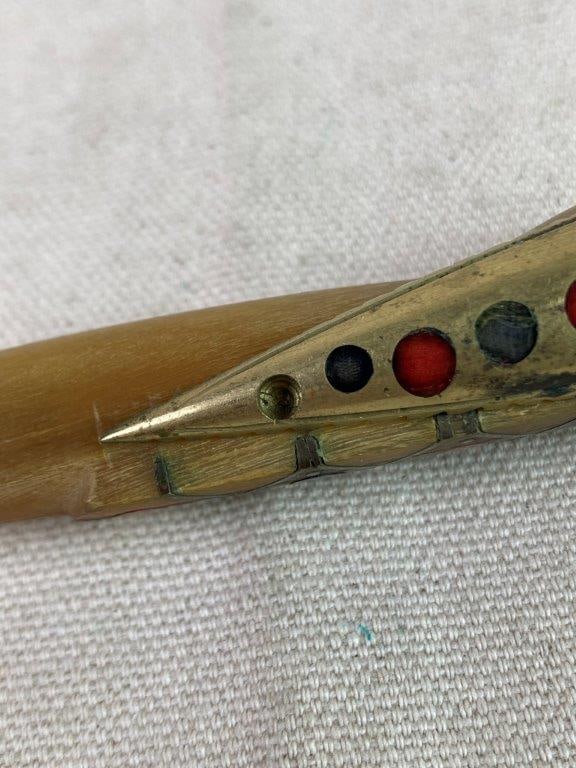 Vintage Jezzine Ware Carving Knife and Fork - 9