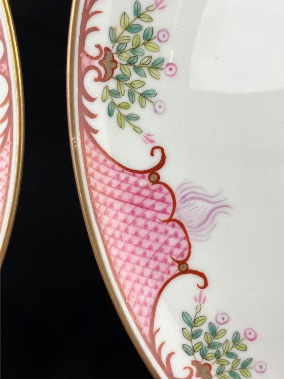 Chinese Export Armorial Porcelain Plate Pair - 3