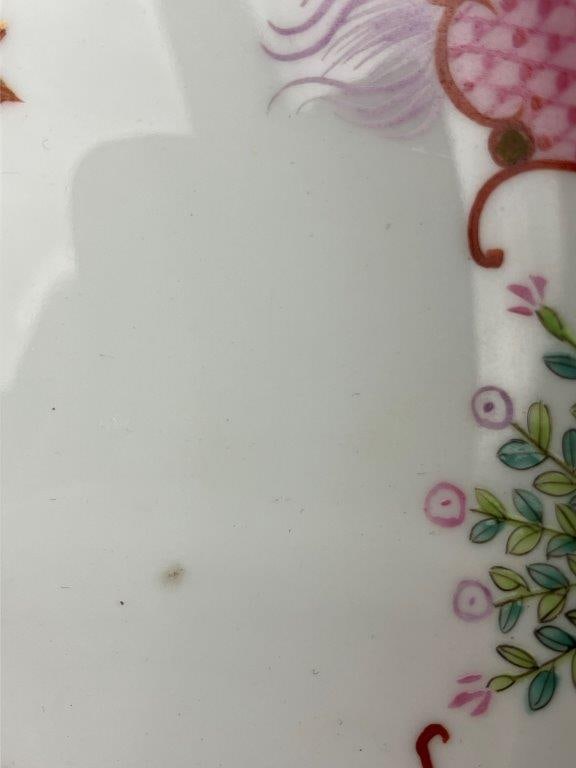 Chinese Export Armorial Porcelain Plate Pair - 5