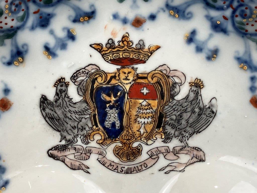 Two Hand-Painted Porcelain Plates - 2