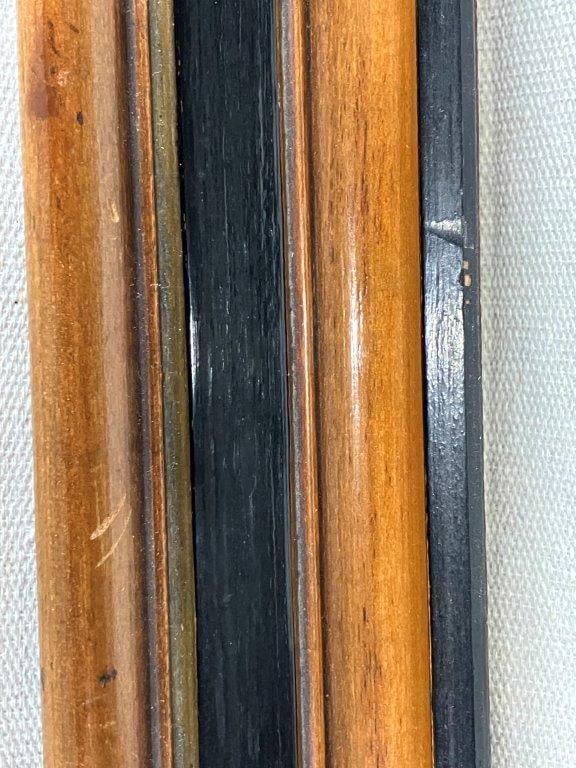 Black Polychrome Walnut Frame - 4