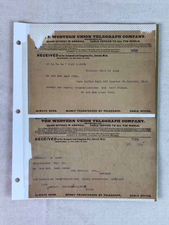 Assortment of Early 20th Century Telegraphs - 14