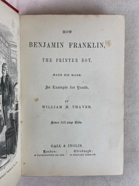 The Printer Boy by William M. Thayer, Late 19th Century - 5