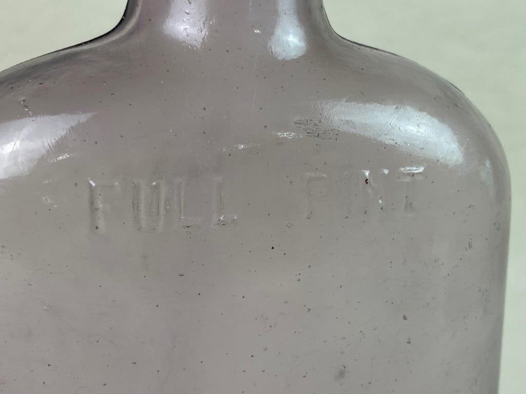 Glass Flask Bottle - 3