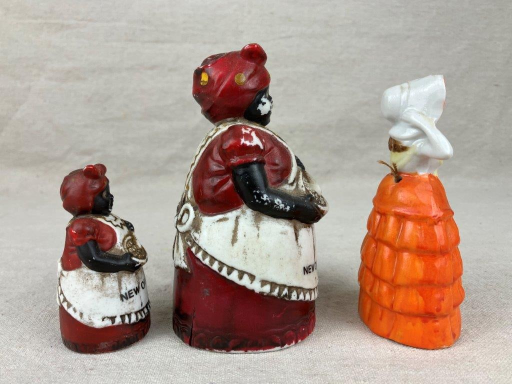 Southern Bells and Figurines Including Black Americana - 4