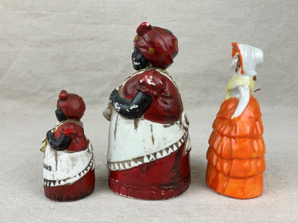 Southern Bells and Figurines Including Black Americana - 6