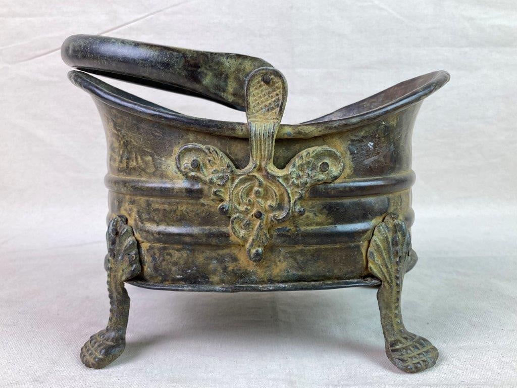 Antique Copper Coal Scuttle - 3