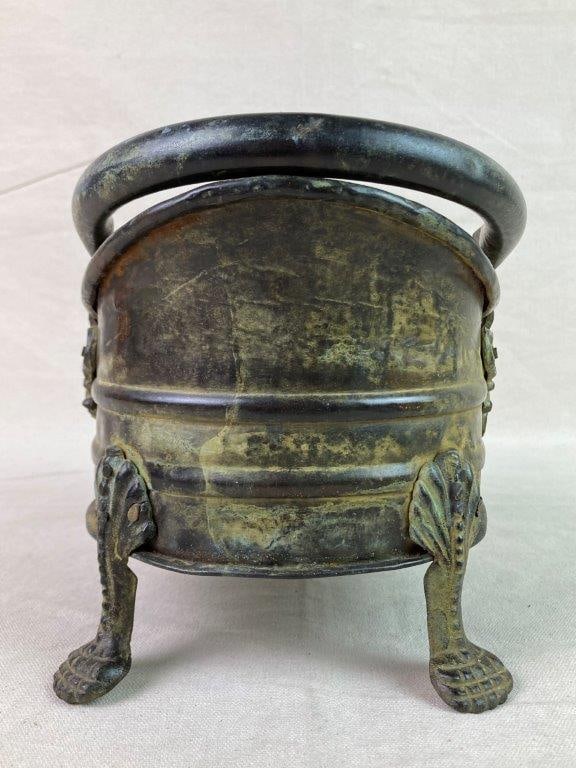Antique Copper Coal Scuttle - 4