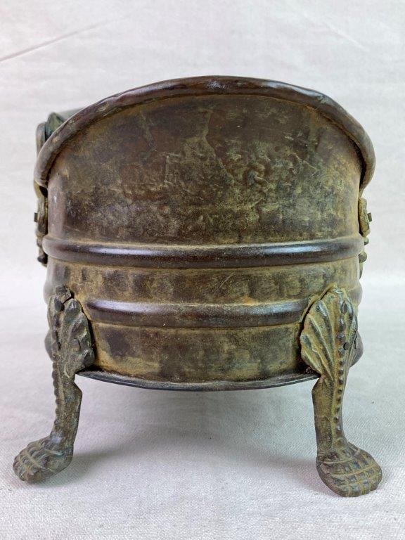 Antique Copper Coal Scuttle - 8
