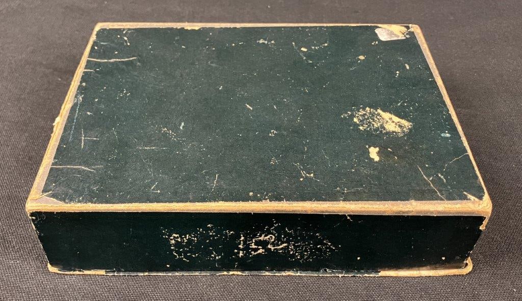 Nail Silverplate Art Nouveau Adorned Vanity Set - 9