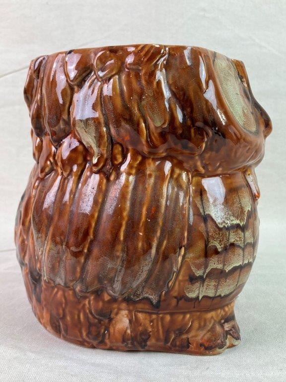 Pottery Owl Jar - 4