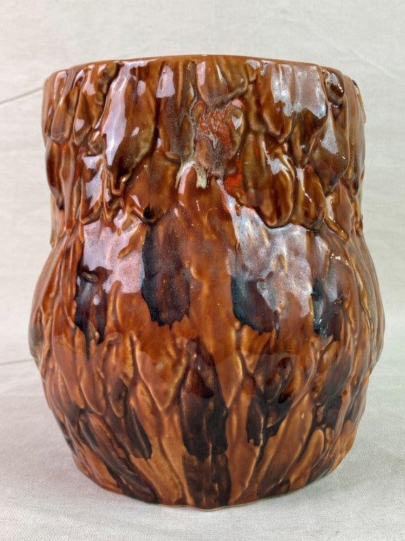 Pottery Owl Jar - 5