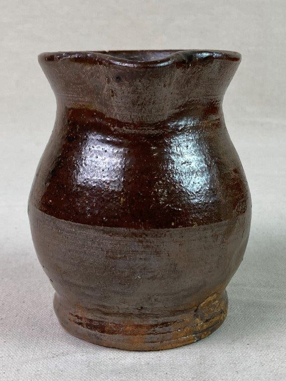 Small Stoneware Pitcher - 3