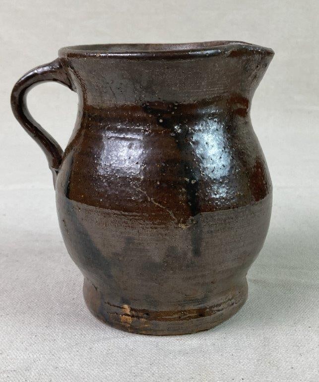 Small Stoneware Pitcher - 4