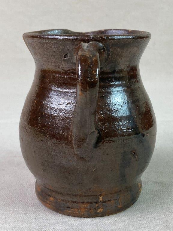 Small Stoneware Pitcher - 5