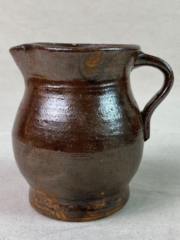 Small Stoneware Pitcher - 6