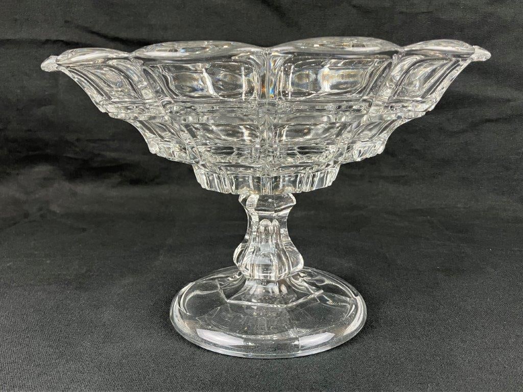 Fostoria Pressed Glass Compote for the Henry Ford Museum - 2