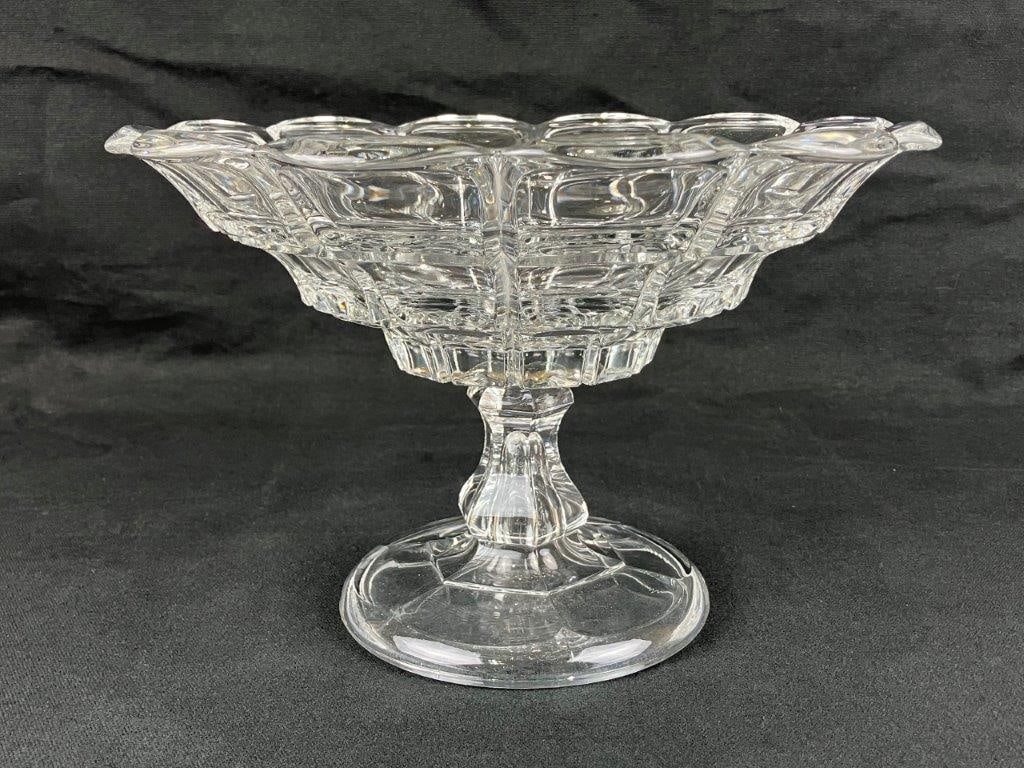 Fostoria Pressed Glass Compote for the Henry Ford Museum - 5