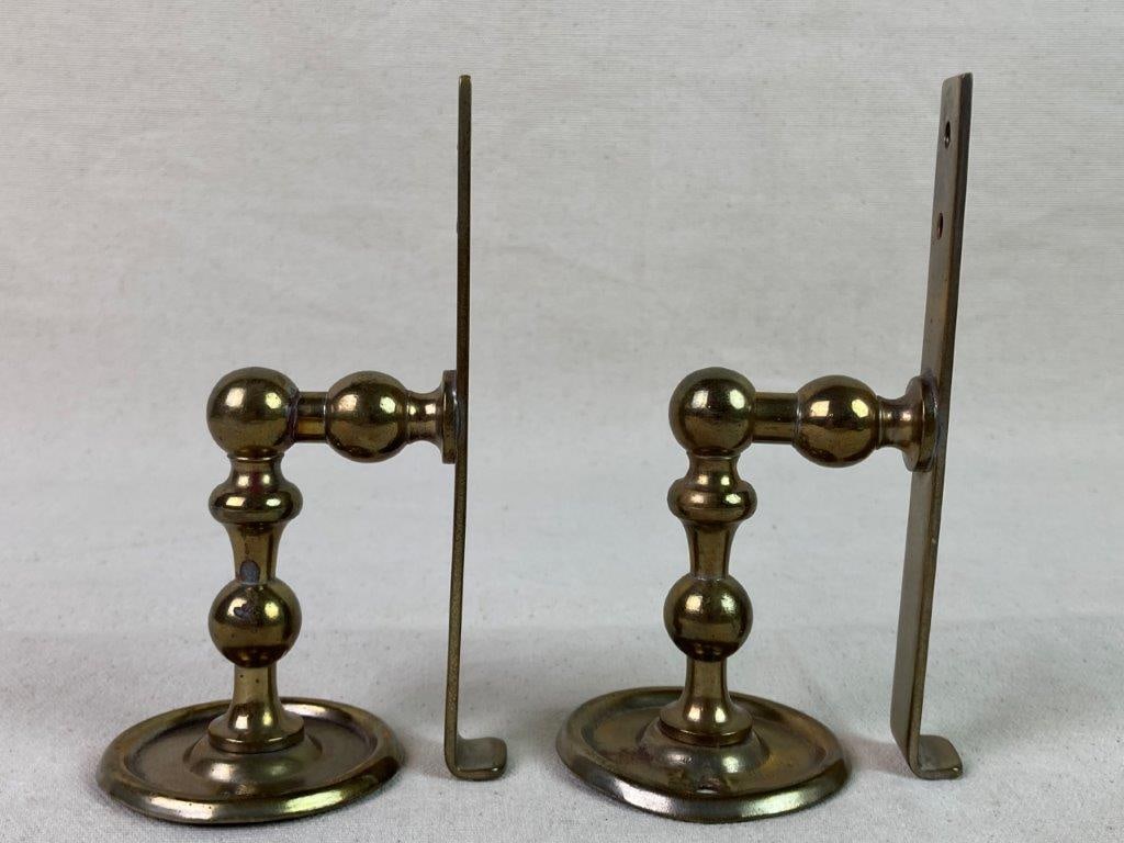 Vintage Ardalt Peacock Tea Cup and Saucer Display with Brass Handrail Brackets - 12