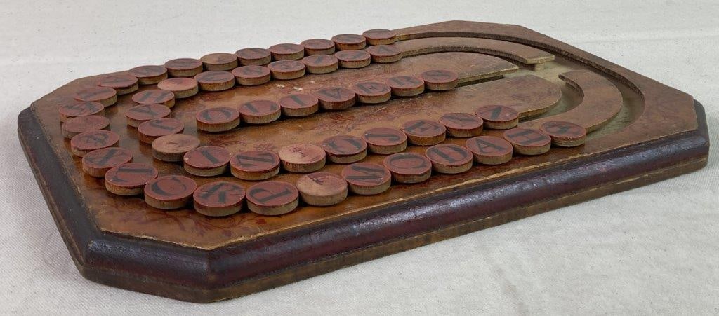 Wooden Spelling Board Game - 2