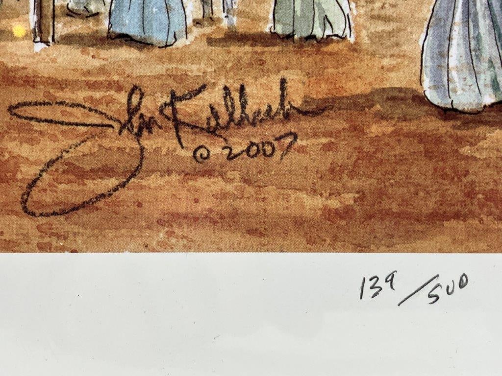 John Kollock Print, Tallulah Falls 1893 - 5