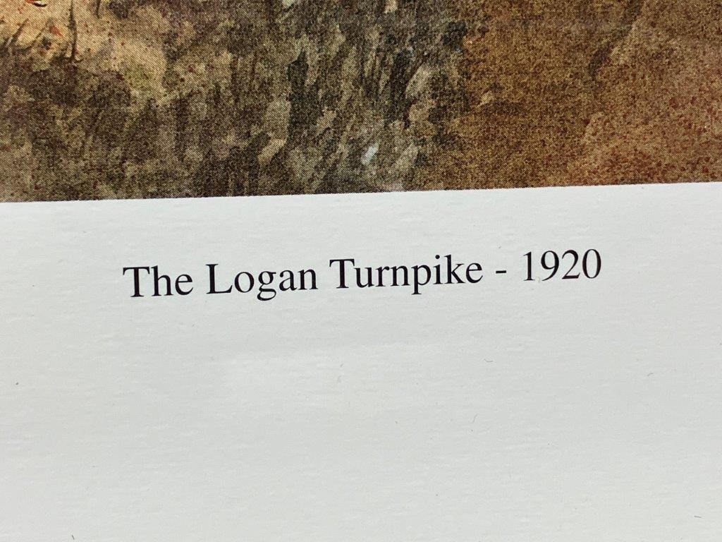 John Kollock Print, The Logan Turnpike-1920 - 3